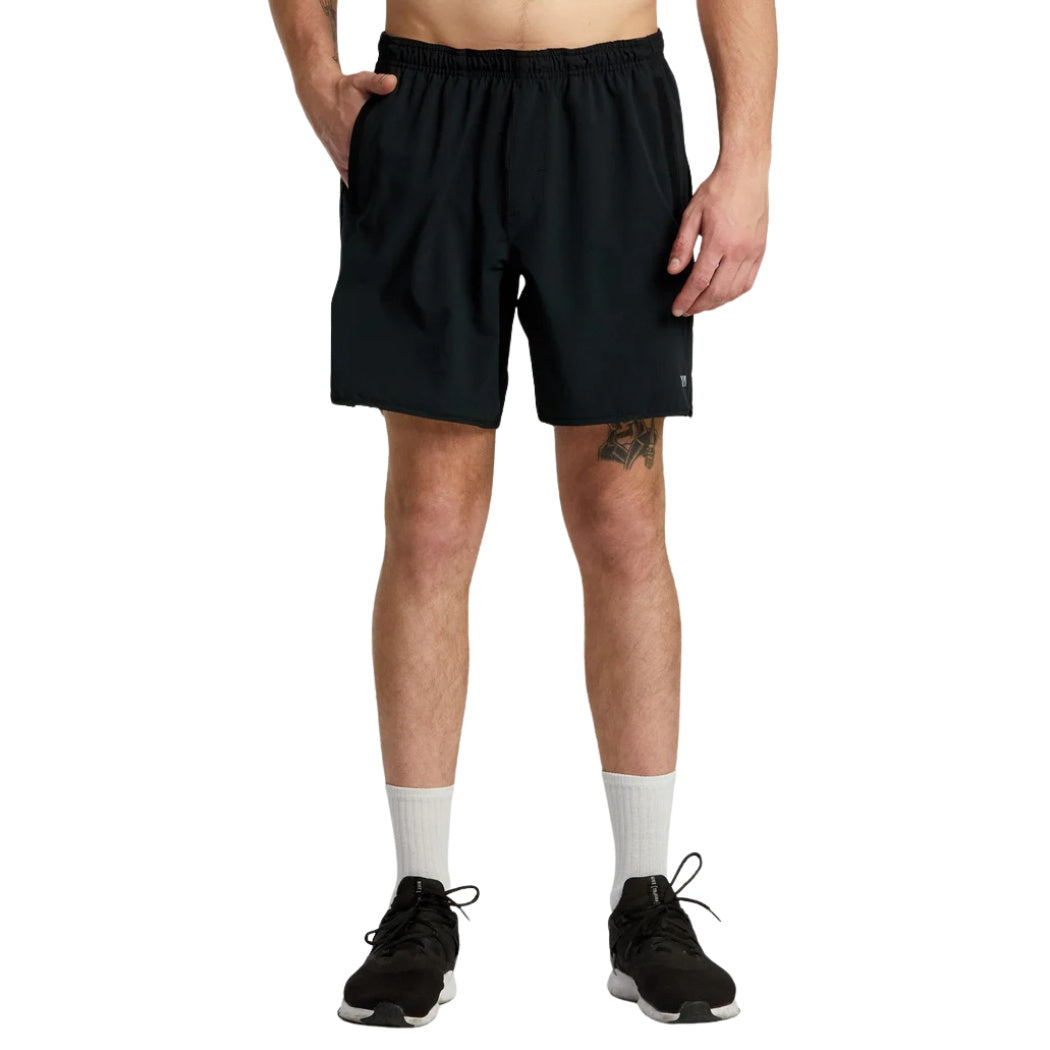 RVCA Yogger Stretch 17 Walkshort Black