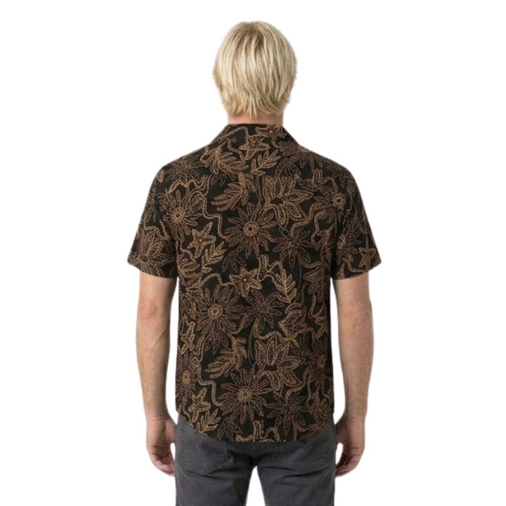 RVCA After Hours Short Sleeve Shirt Black 