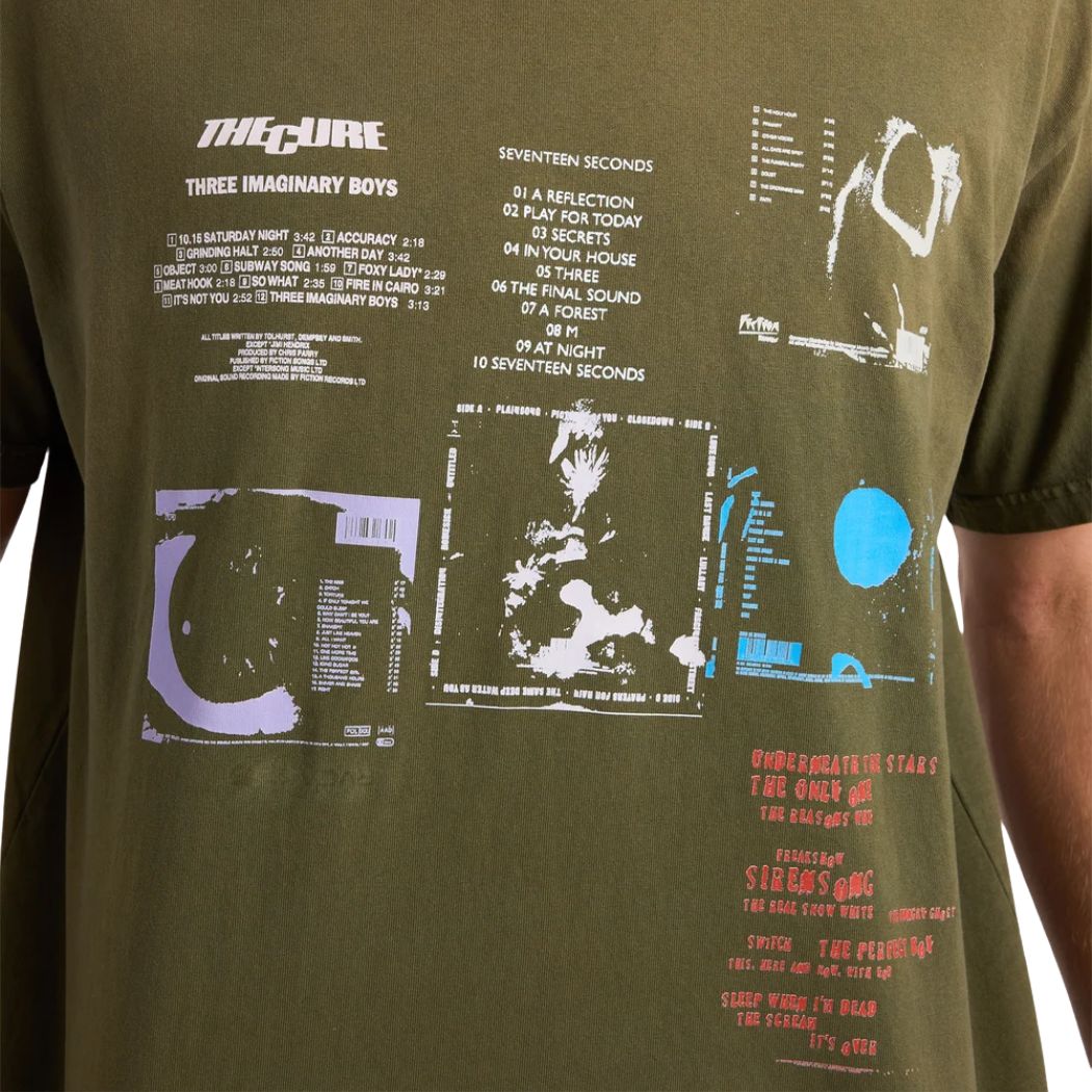 RVCA Back Cover 50 Year Tee Fatigue