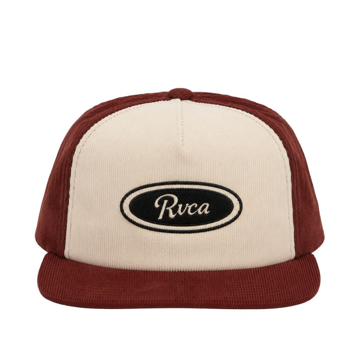 RVCA Badge Snapback Hazelnut