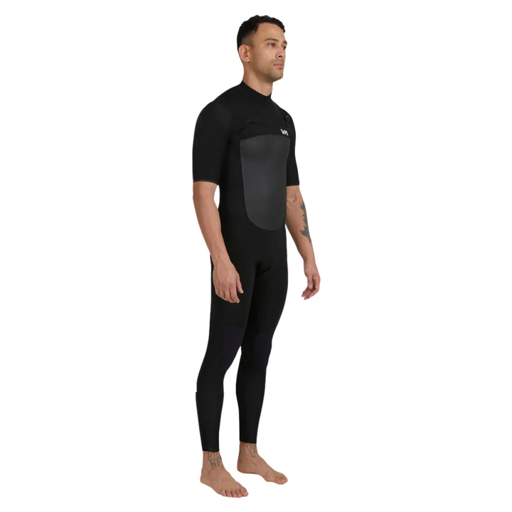 RVCA Balance 2mm Chest Zip Short Arm Steamer