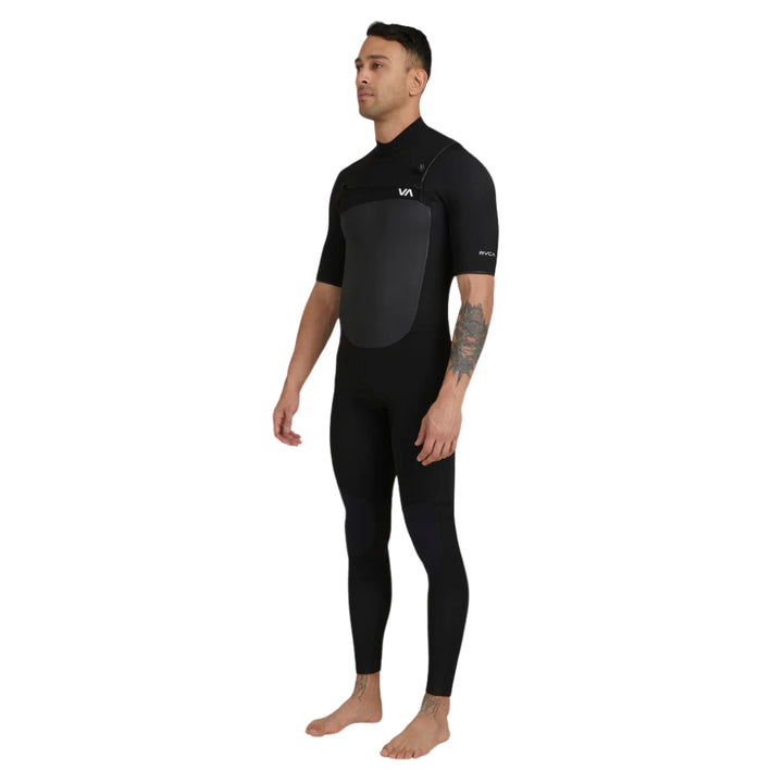 RVCA Balance 2mm Chest Zip Short Arm Steamer