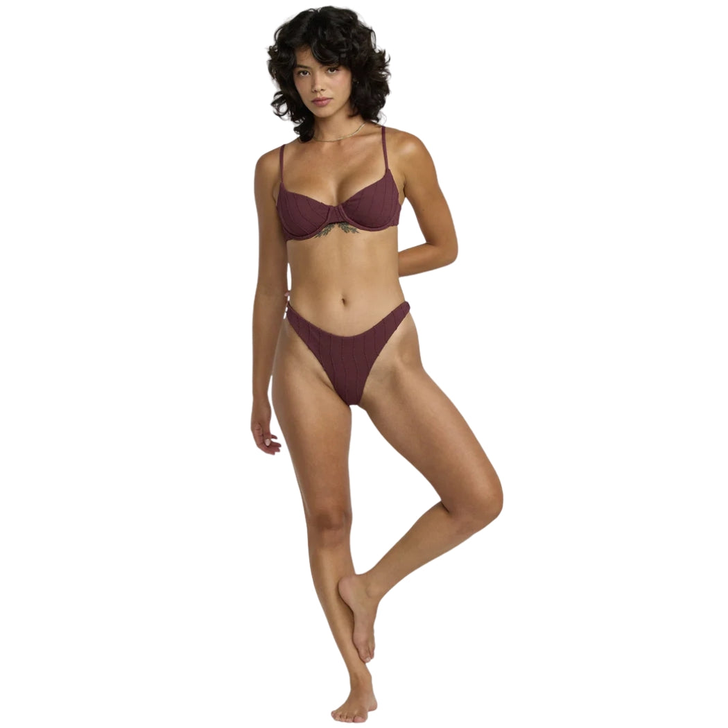 RVCA Chevy Grooves 90s Underwire Redwood