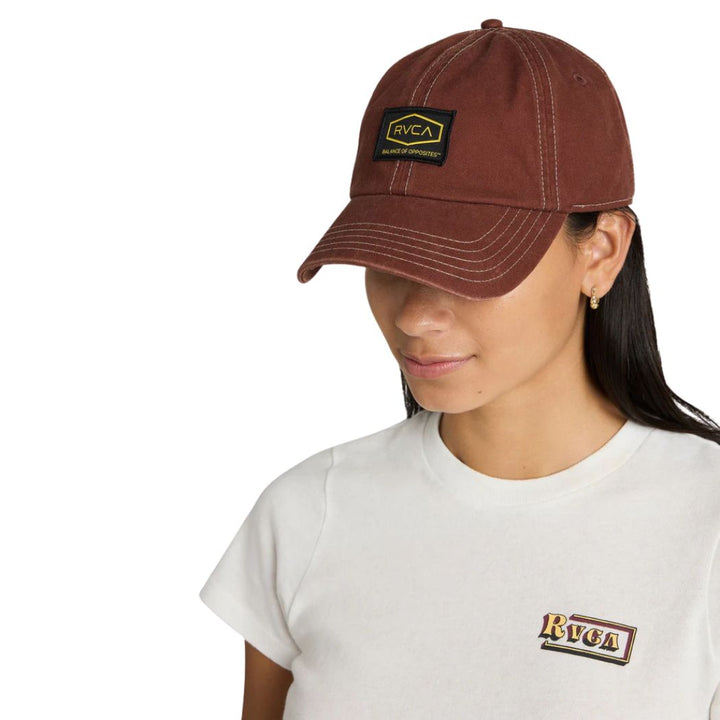 RVCA Day Shift Cap Terra Brown