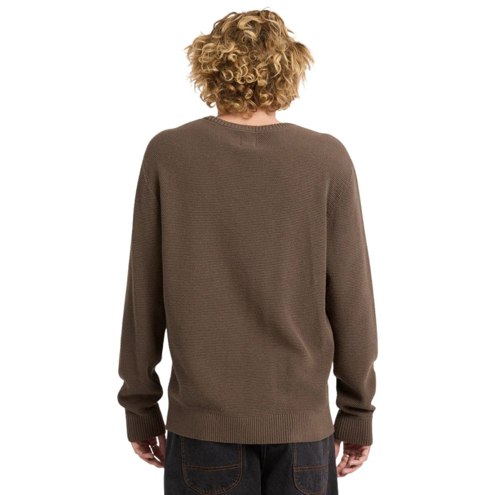 RVCA Duke Crew Knit Mocha