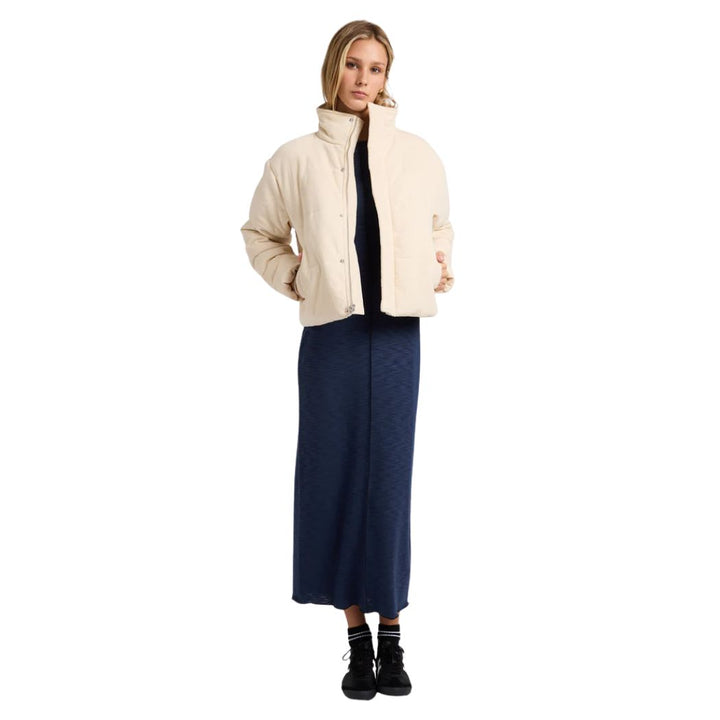 RVCA Eezeh Puffer Jacket Natural
