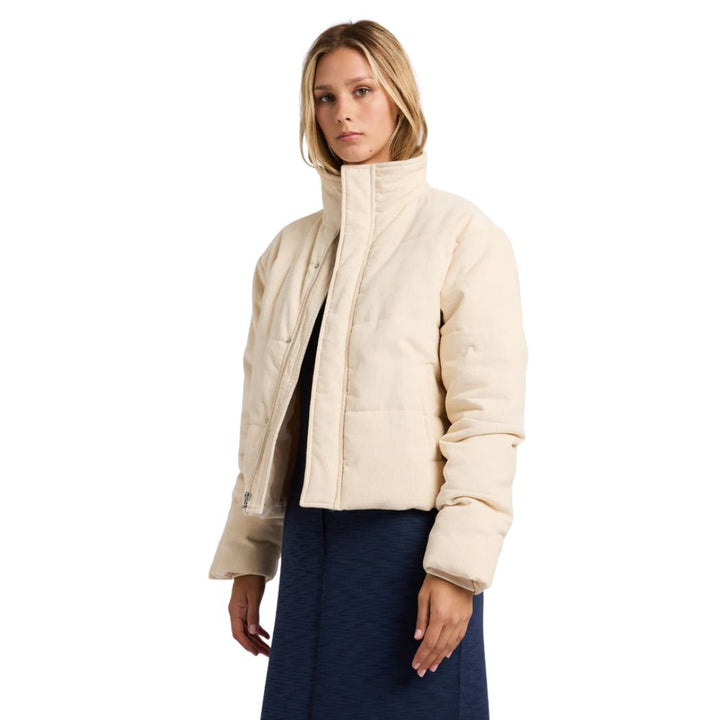 RVCA Eezeh Puffer Jacket Natural