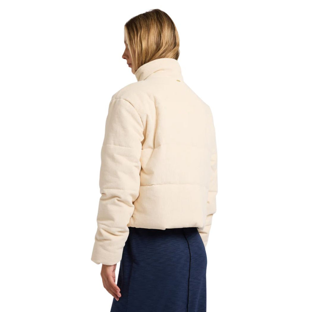 RVCA Eezeh Puffer Jacket Natural