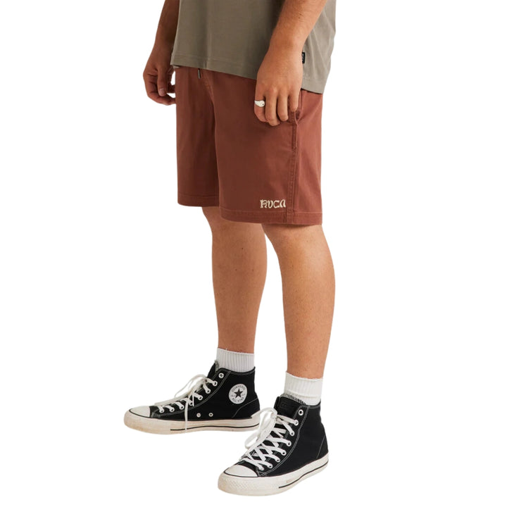 RVCA Escape Elastic Exotica Shorts Hazelnut 