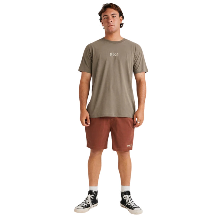 RVCA Escape Elastic Exotica Shorts Hazelnut 
