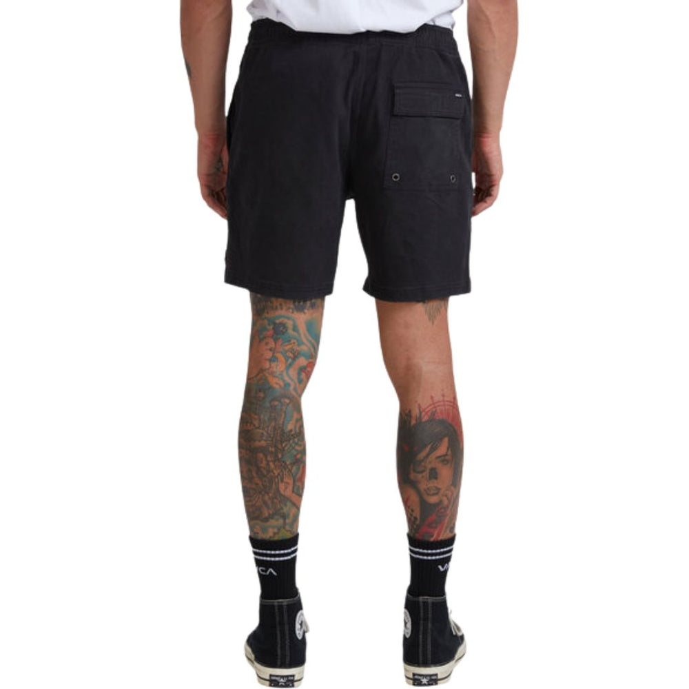 RVCA Escape Elastic Short Black