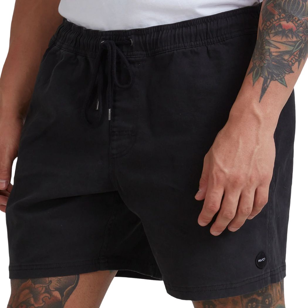 RVCA Escape Elastic Short Black