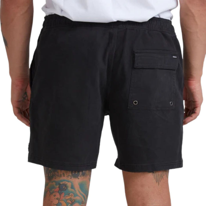 RVCA Escape Elastic Short Black