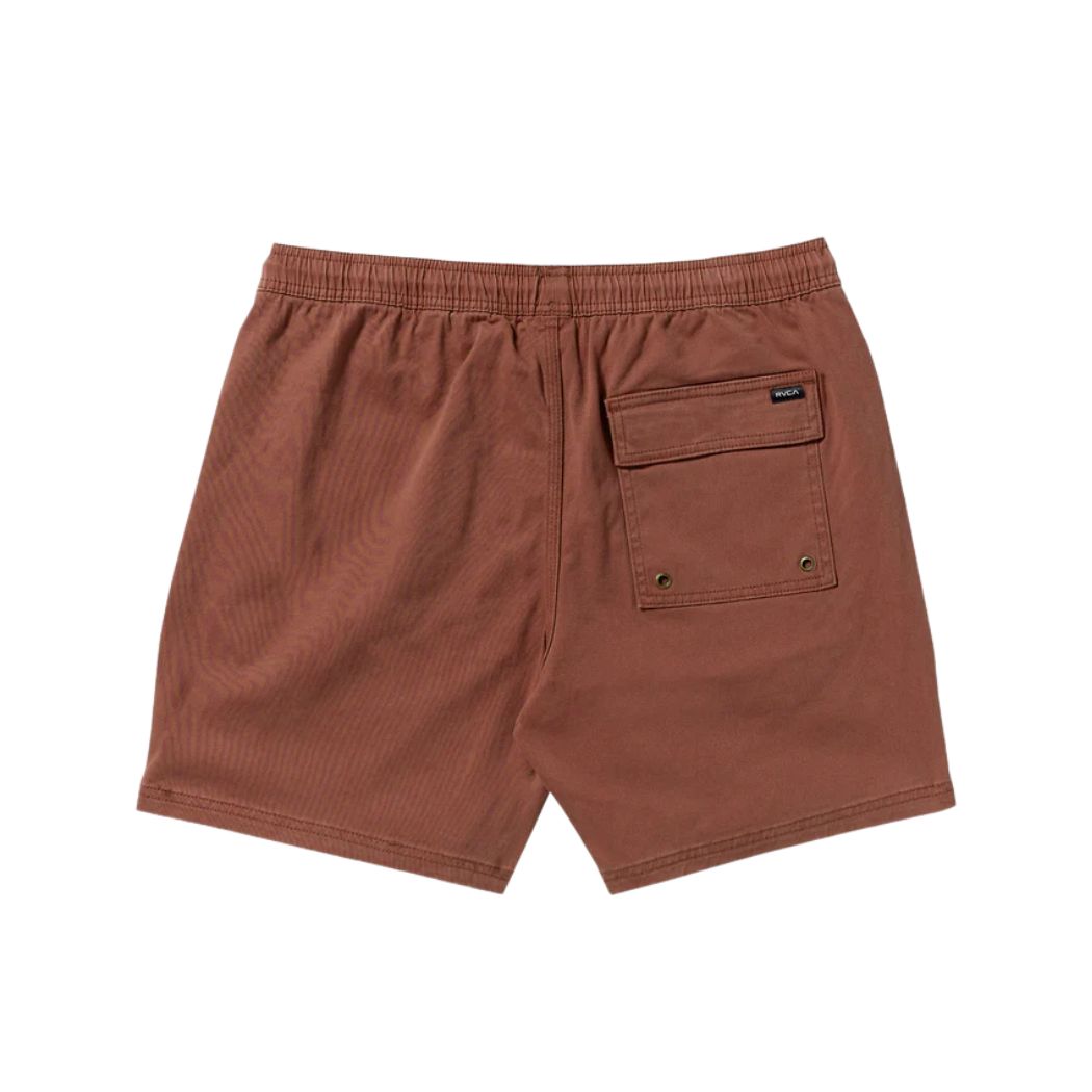 RVCA Escape Elastic Short Red Earth