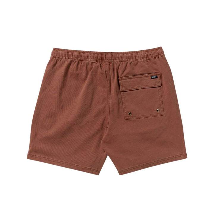 RVCA Escape Elastic Short Red Earth