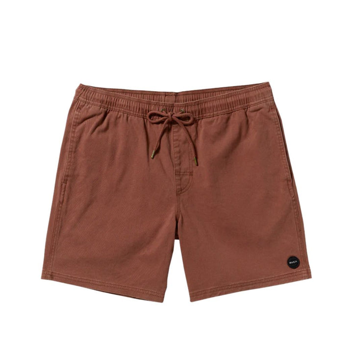 RVCA Escape Elastic Short Red Earth