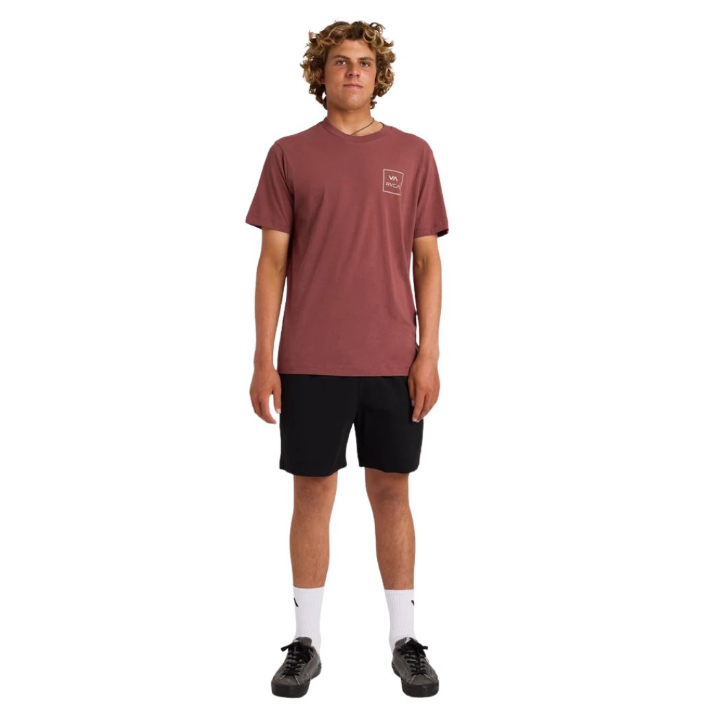 RVCA Escape Elastic Walkshort Black