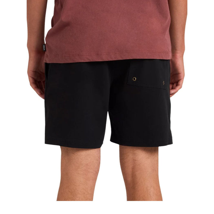 RVCA Escape Elastic Walkshort Black