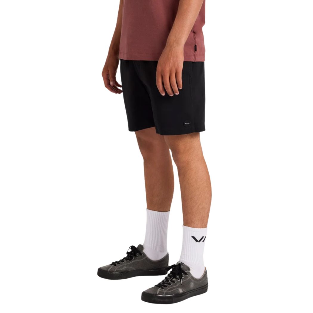 RVCA Escape Elastic Walkshort Black