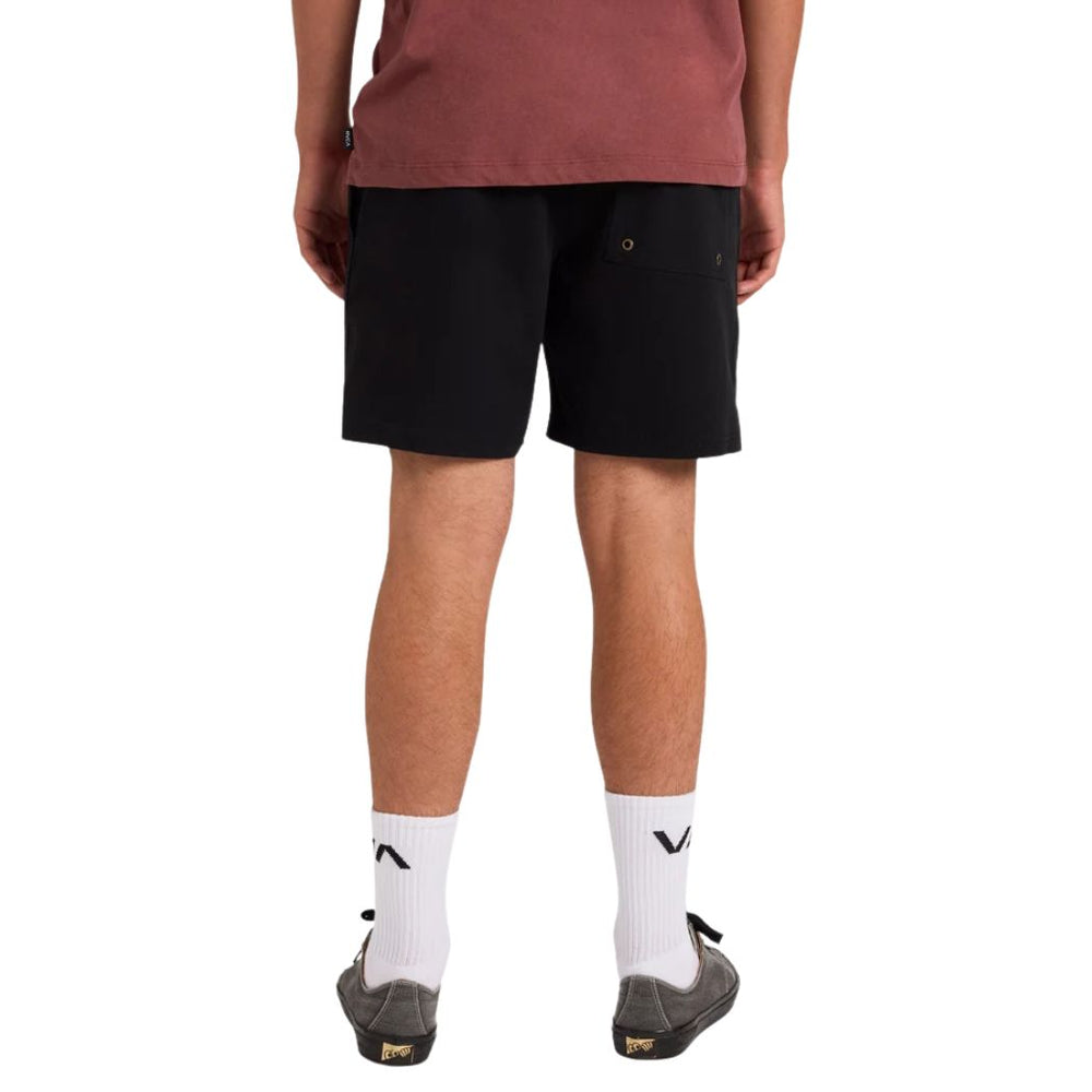 RVCA Escape Elastic Walkshort Black