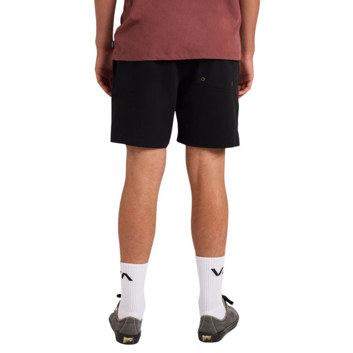 RVCA Escape Elastic Walkshort Black