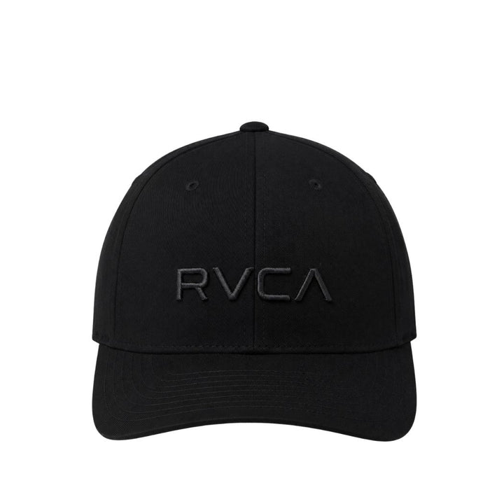 RVCA Flex Fit Black