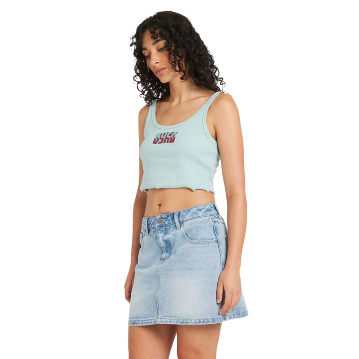 RVCA Flipped Scooped Tank Mist Blue