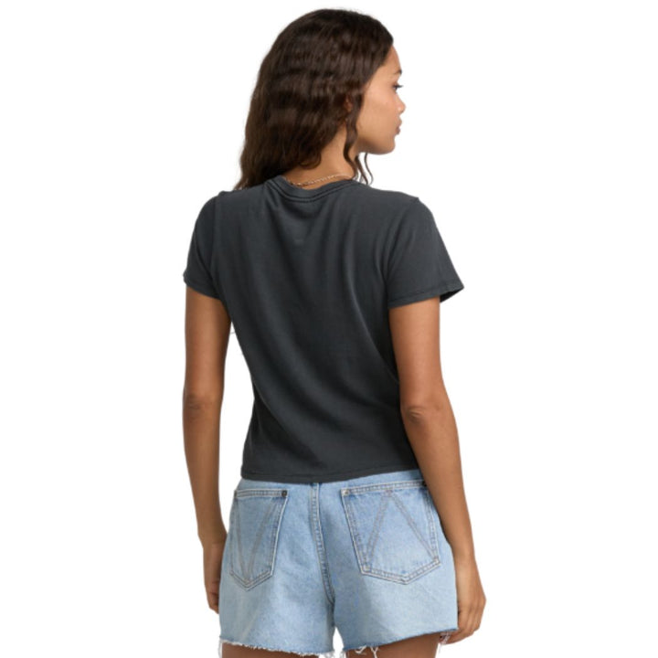 RVCA Forever Tee Washed Black
