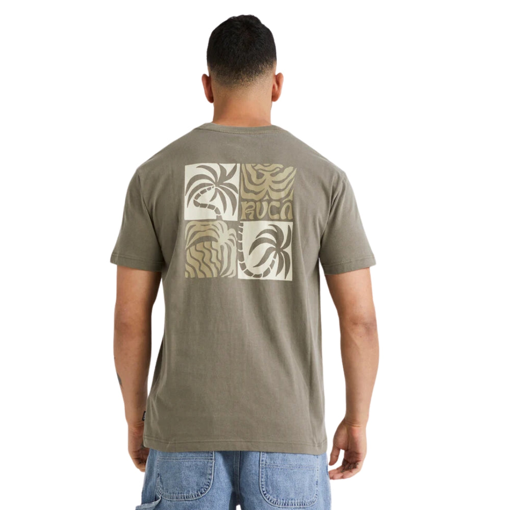 RVCA Fronds Tee Mushroom