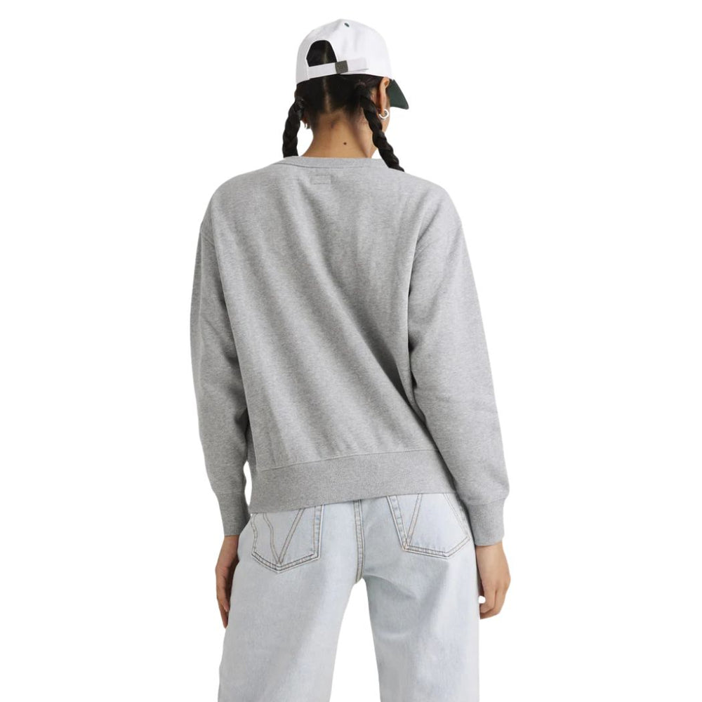 RVCA Ivy League Classic Crew Grey Marle