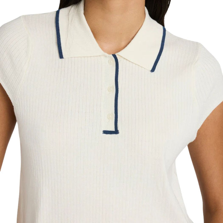 RVCA Jules Sweater Cropped Jumper Cloud