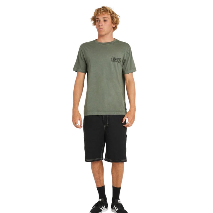 RVCA Meric Tee Sage Leaf