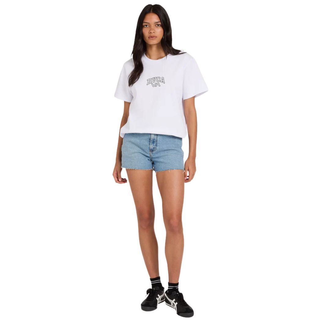 RVCA Pacific Denim Short Dusty Blue Wash
