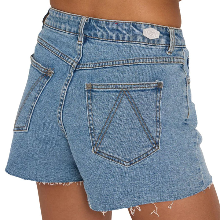 RVCA Pacific Denim Short Dusty Blue Wash