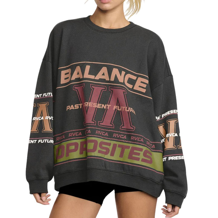 RVCA Puck It Crew Washed Black