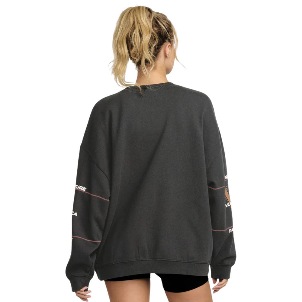 RVCA Puck It Crew Washed Black