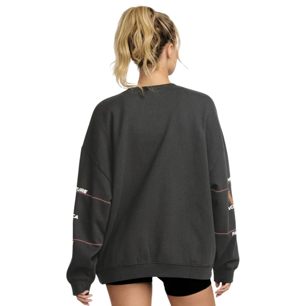 RVCA Puck It Crew Washed Black