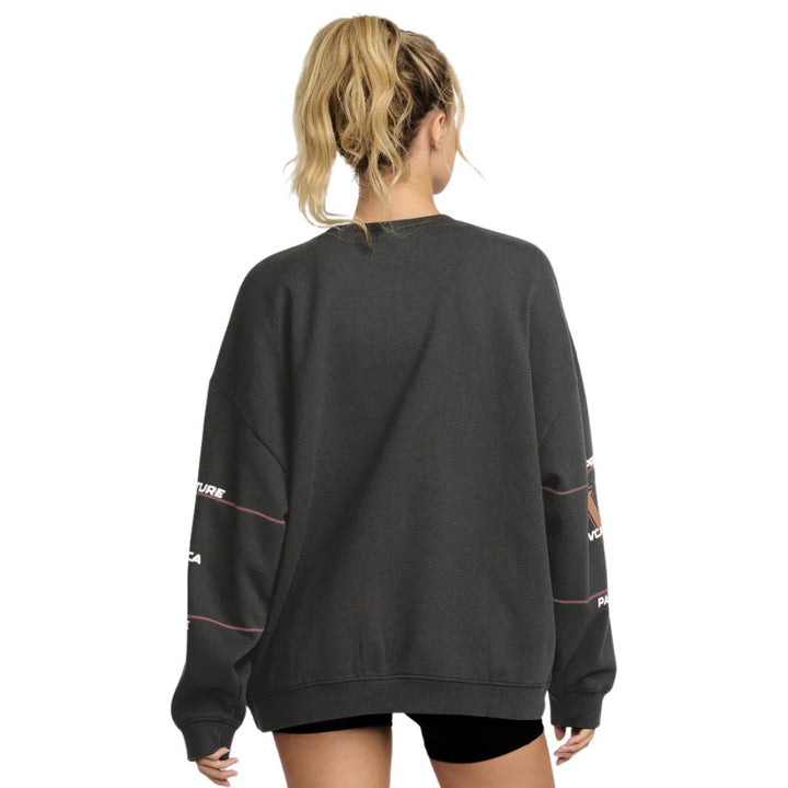 RVCA Puck It Crew Washed Black