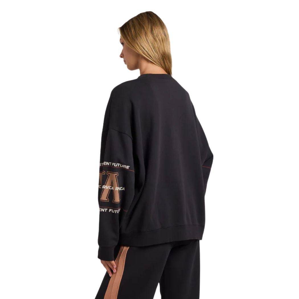 RVCA Puck It Crew Washed Black