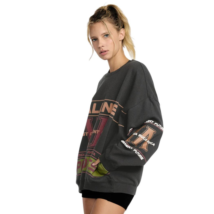 RVCA Puck It Crew Washed Black