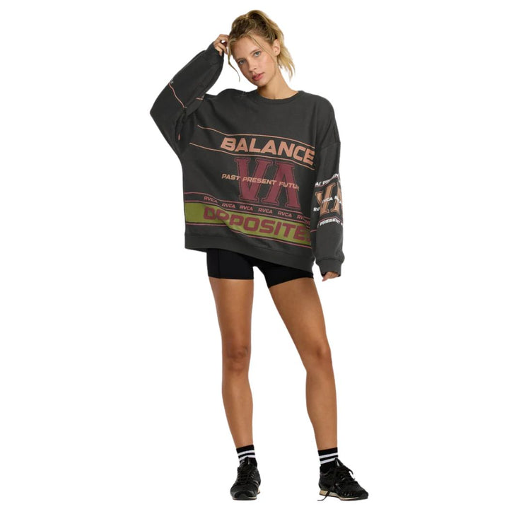 RVCA Puck It Crew Washed Black