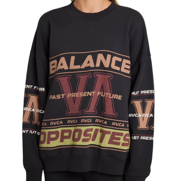 RVCA Puck It Crew Washed Black