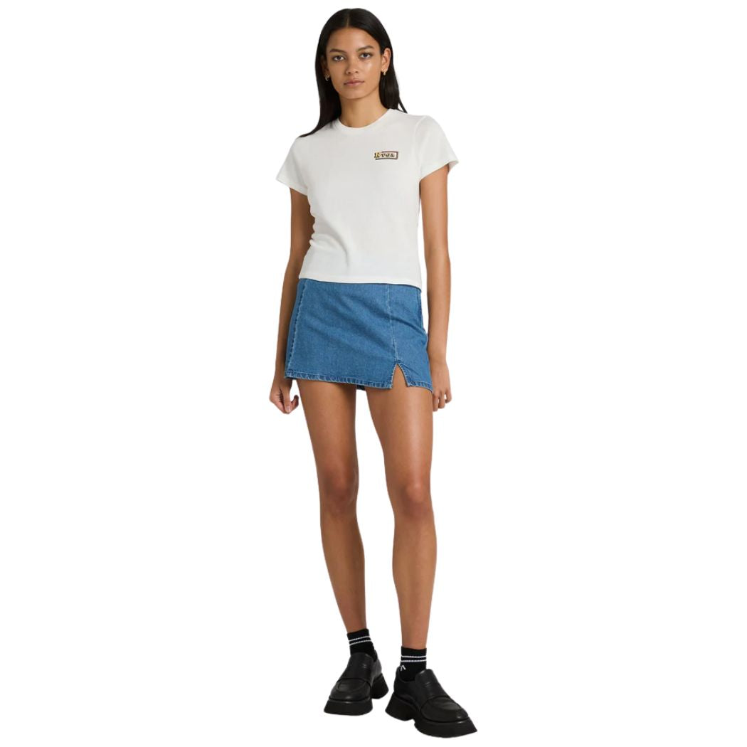 RVCA Reform Skirt Crystal Blue