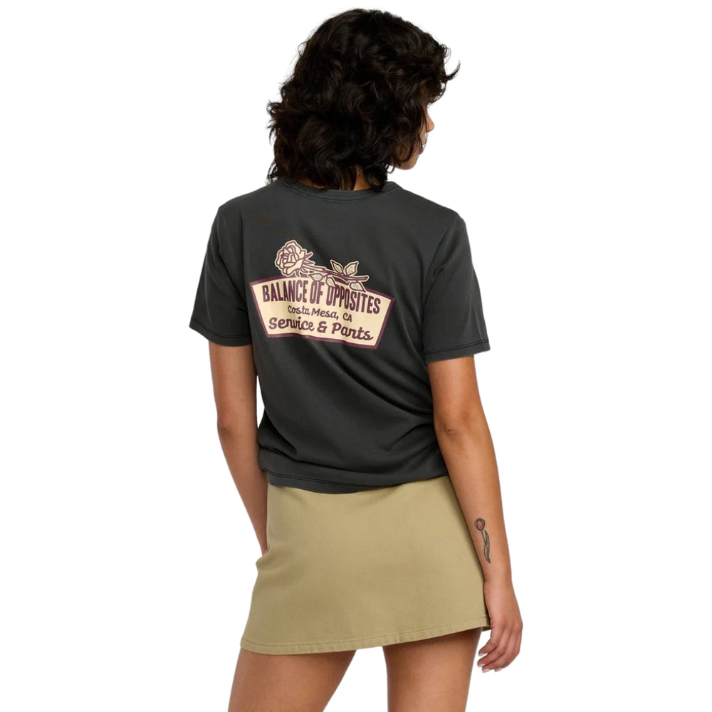 RVCA Reform Skirt Olive Grey