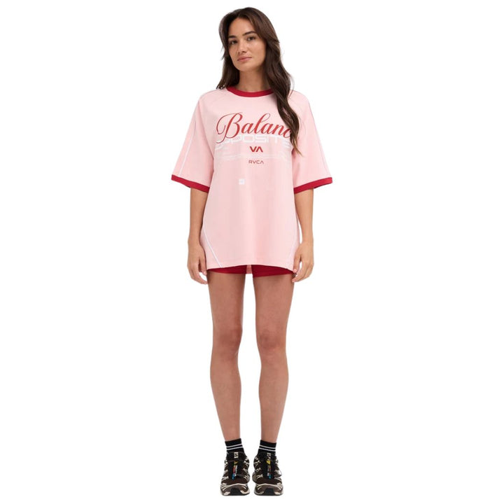 RVCA Solstice Toni Tee Sea Pink