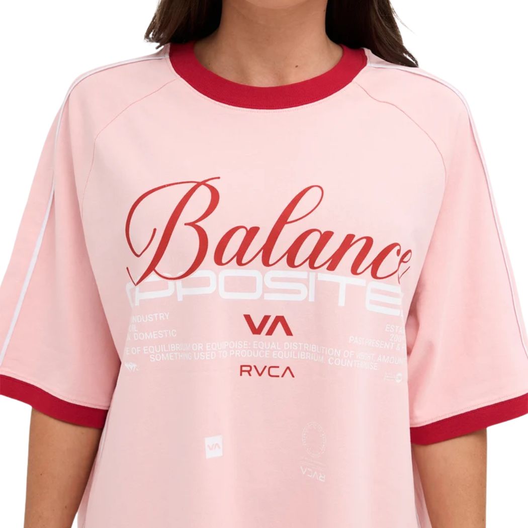 RVCA Solstice Toni Tee Sea Pink