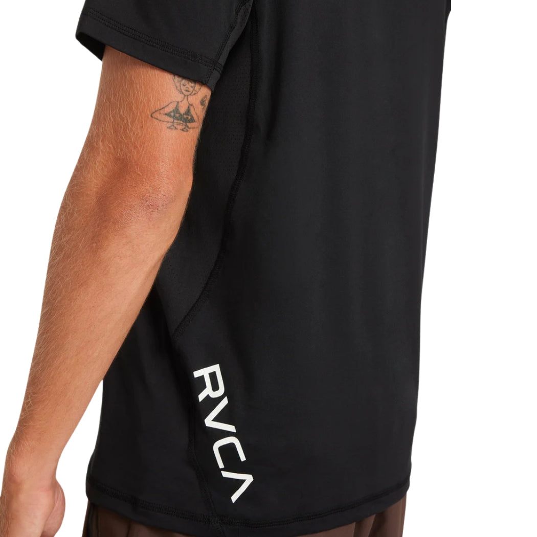RVCA Sport Vent Polo Black
