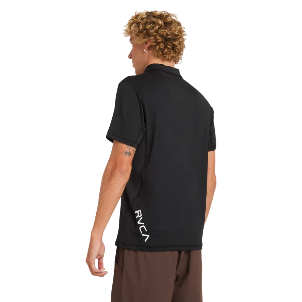 RVCA Sport Vent Polo Black