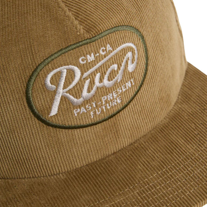 RVCA Standard Script Cap Coyote