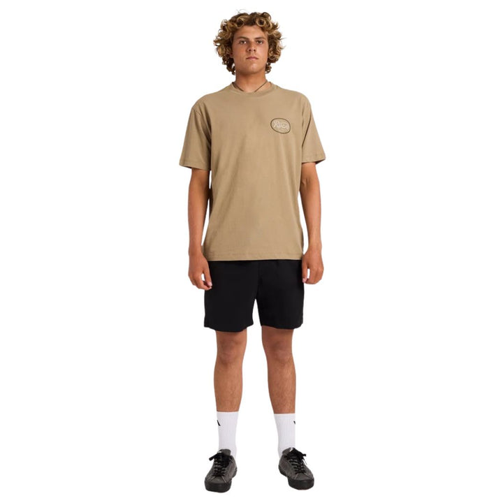 RVCA Standard Script Tee Coyote